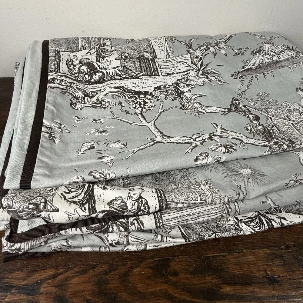 Eastern Accent Toile de Jouy‎ Duvet Cover Queen 90